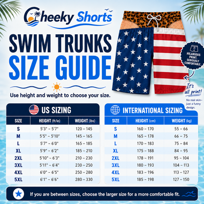 Cheeky Swim Trunks